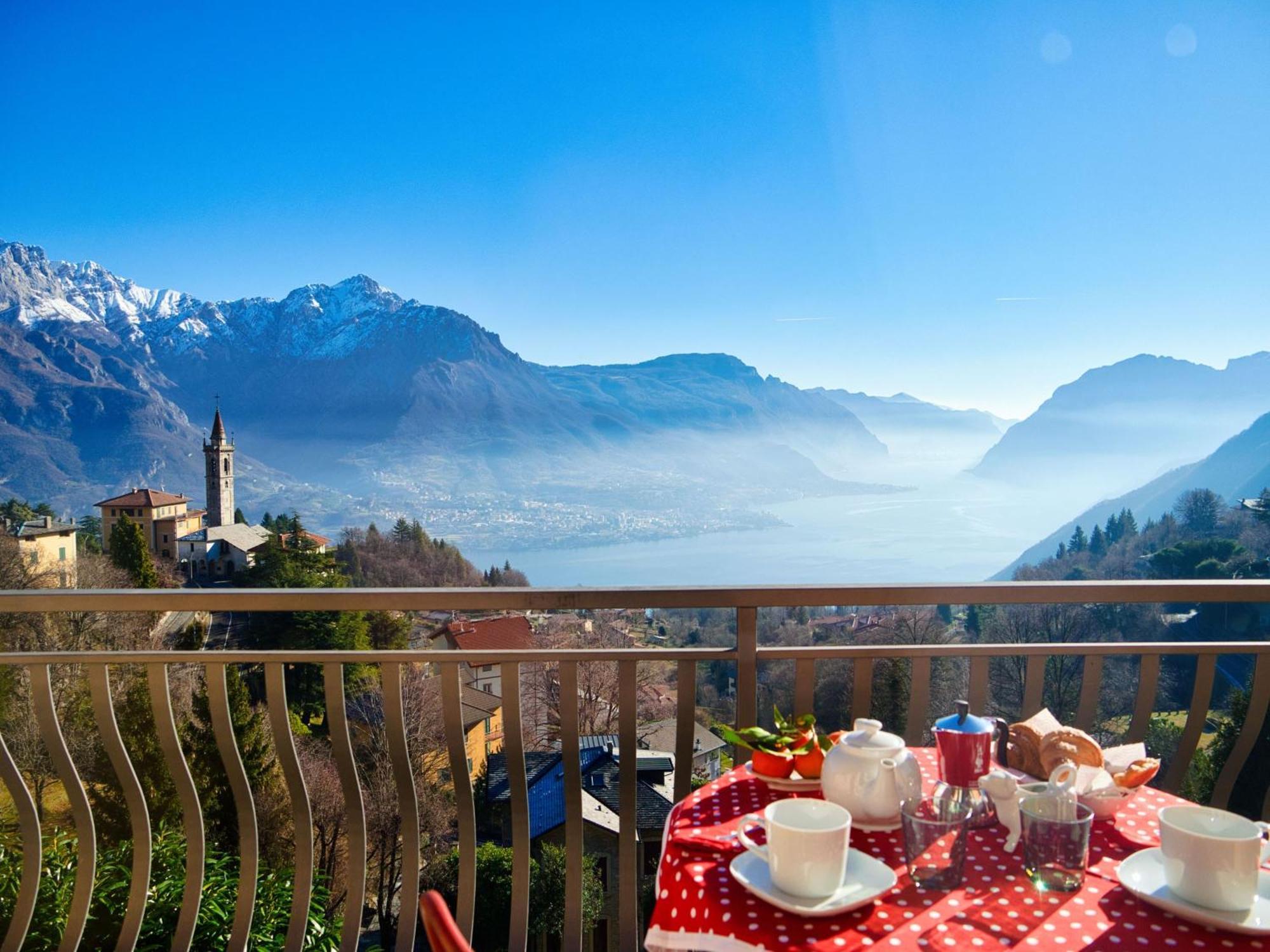 Panoramic Lakeview House Bellagio Civenna Exteriör bild